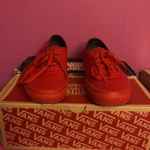 Red Vans
